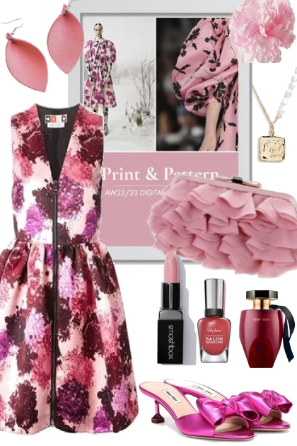 Pink Leaf- Fashion set