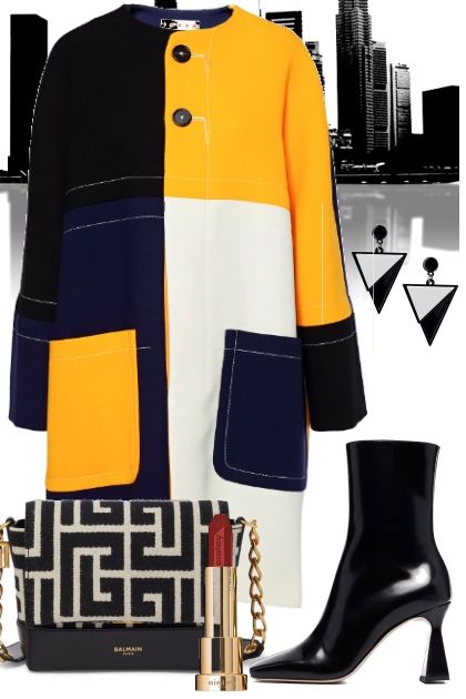 Yellow in the City- Fashion set