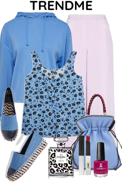 Trend Me in Blue- Fashion set