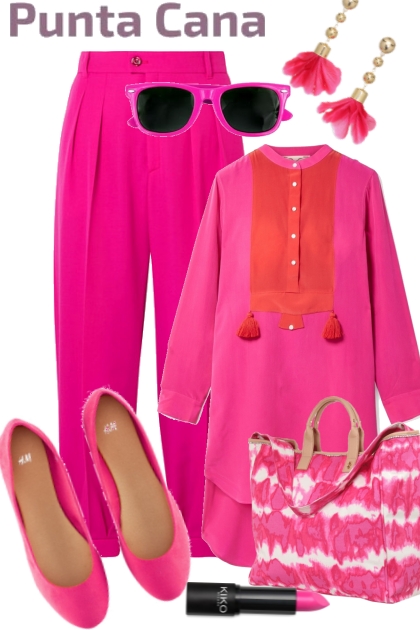 Pink in Punta Cana- Fashion set