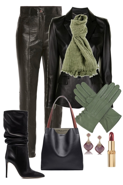 Leather- Combinaciónde moda