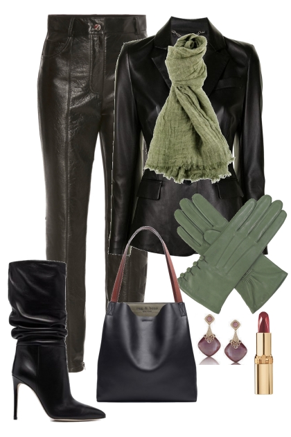 Leather- Fashion set