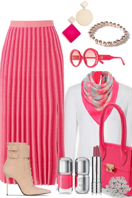 Pinking It Up- Combinaciónde moda