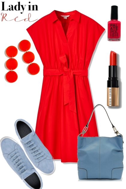 Lady in Red 2023- Combinazione di moda