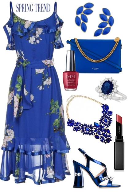Blue Spring- Modna kombinacija