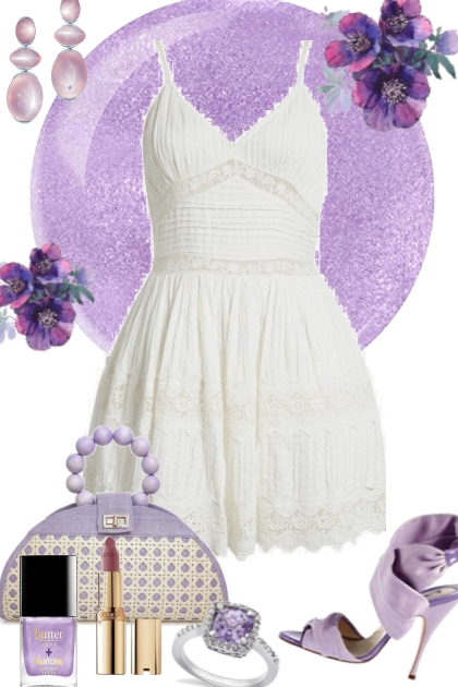 Lavender Moon- combinação de moda