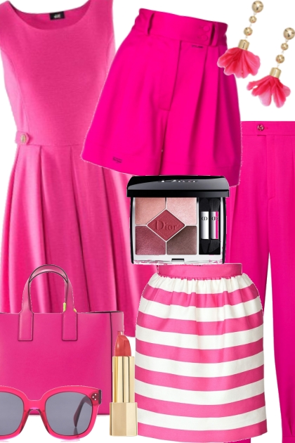Summer Closet Two Pink- Combinazione di moda