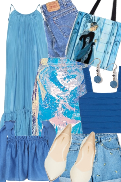 Summer Closet Four Blue- Модное сочетание