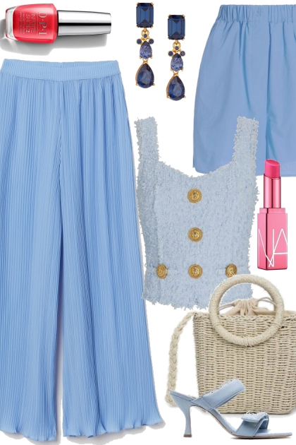 Spring Blue- Fashion set