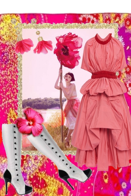 Field of Pink- combinação de moda