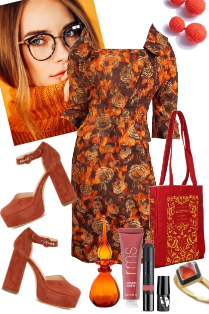 Orange is in the Air- Fashion set