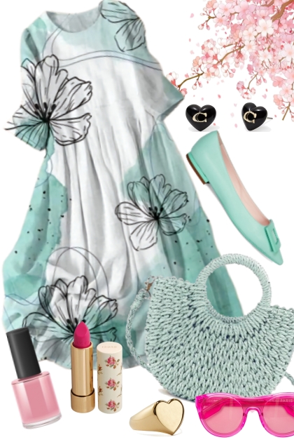 Spring Blossoms- Fashion set