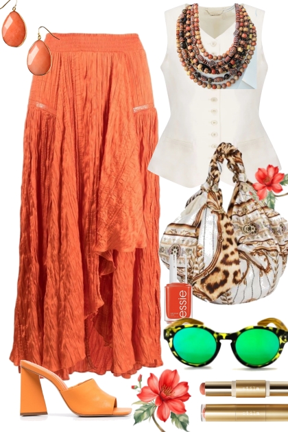 Tangerine Day- Combinazione di moda
