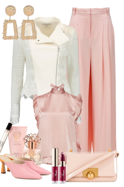 Pink and Gold- Modekombination