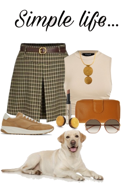 The Best Simple Life with a Dog- Fashion set