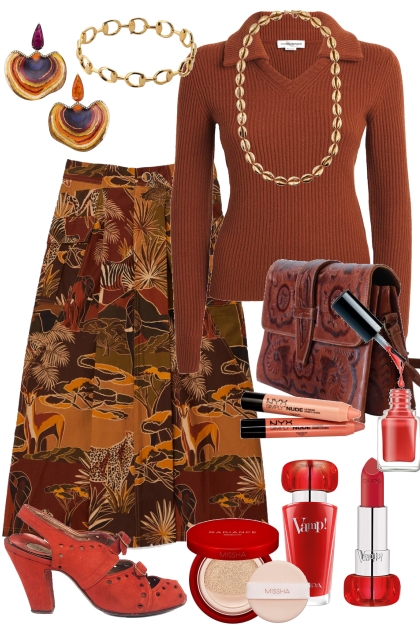 Wood and Bark- Fashion set