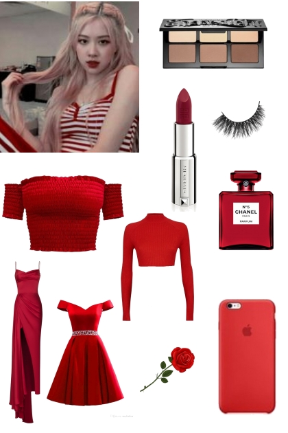 Red- Combinazione di moda