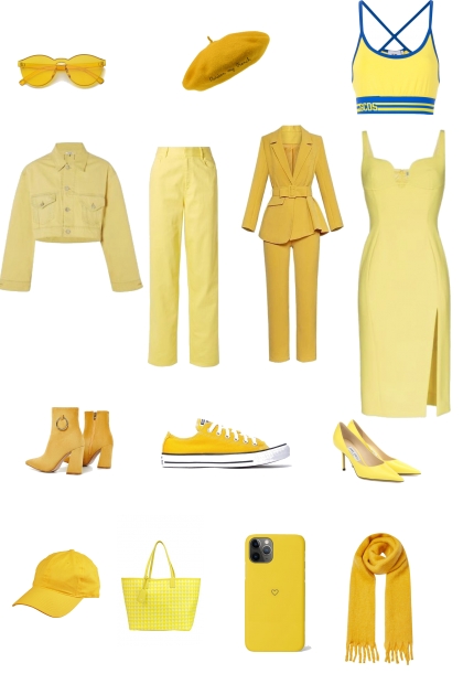 Yellow days- Fashion set
