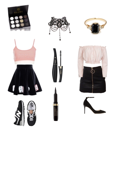 Black and Pink - Combinazione di moda