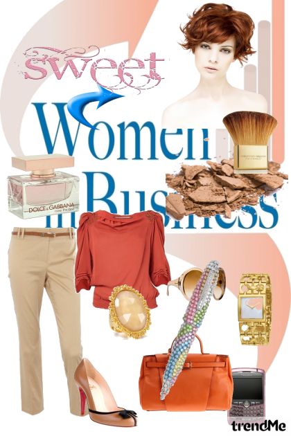 Sweet woman in buisnes- Fashion set