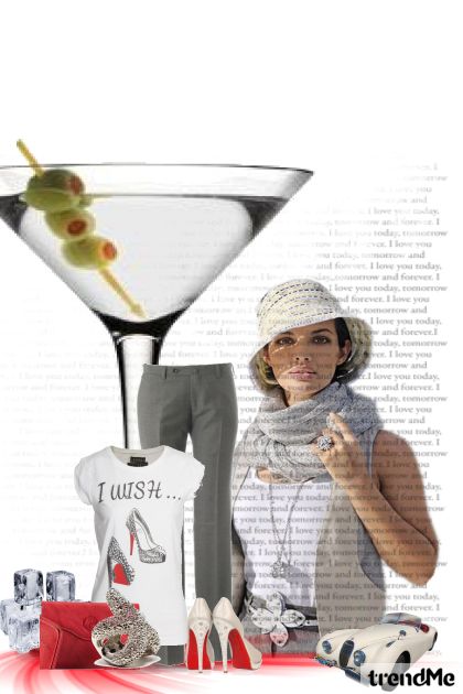 martini, shaken not stirred- Modna kombinacija