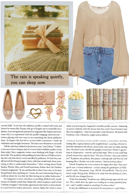 Rainy Reading Day- Combinaciónde moda