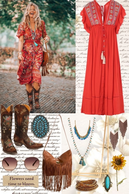 Cowgirl Colors- Combinazione di moda