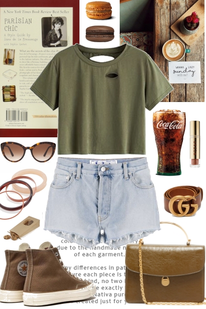 An Afternoon at the Coffee Shop- Fashion set