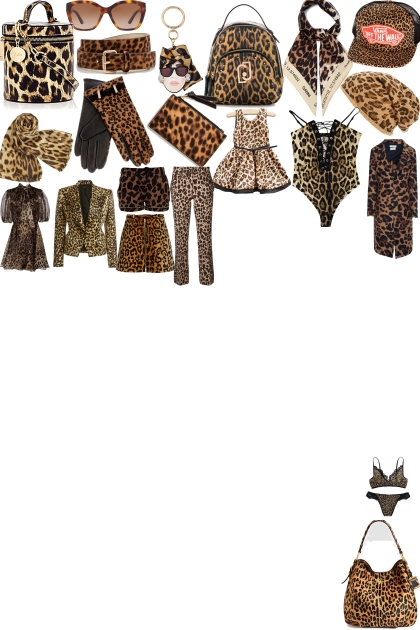 cheetah- Fashion set