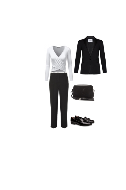 Clara Winchester - FBI Pants Uniform- Combinazione di moda