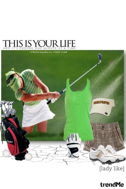 partija golfa- Combinaciónde moda