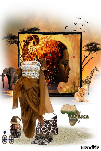 Moja Afrika- Fashion set