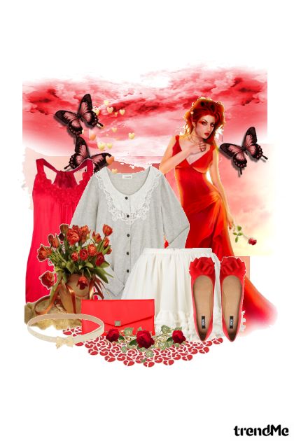 Valentine of lo<3e- Fashion set