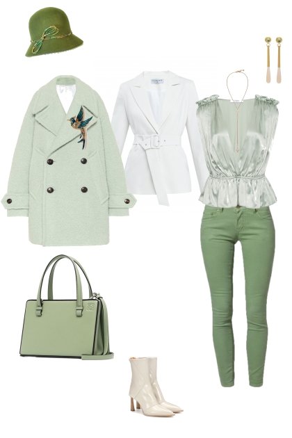 green- Модное сочетание
