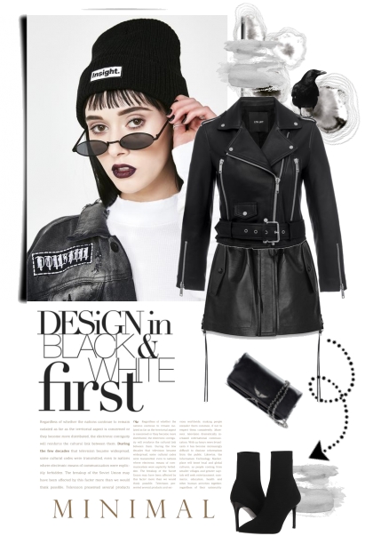 BLACK S white- Combinaciónde moda