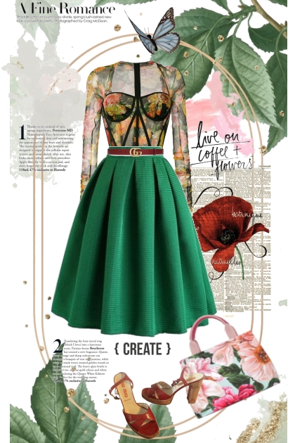 Green spring- Combinaciónde moda