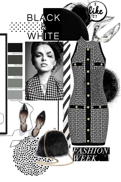 Black and white II - Modna kombinacija