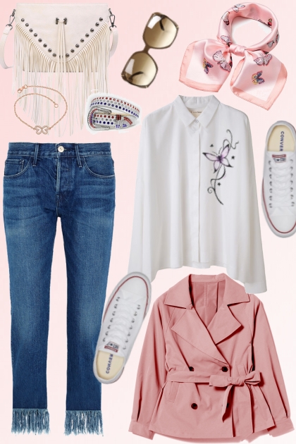 228/ Cute butterflies- Combinazione di moda