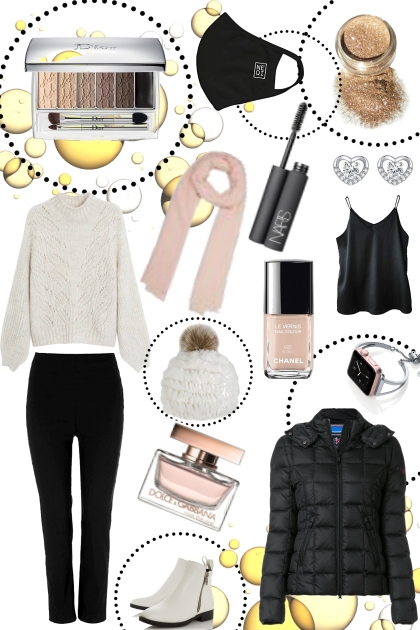 Winter 2021 - today’s outfit - 31 Jan- Модное сочетание