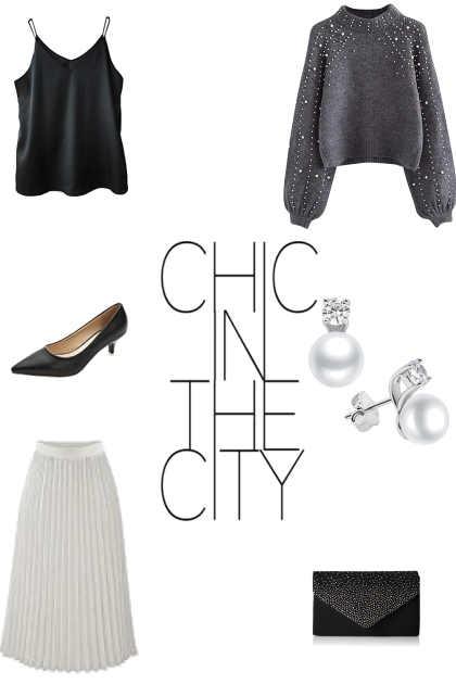 Winter 2021 - chic in the city - Fashion set