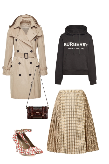 burberry set 1- Combinaciónde moda