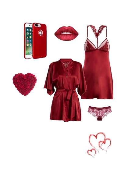 Valentine's Night- Combinazione di moda