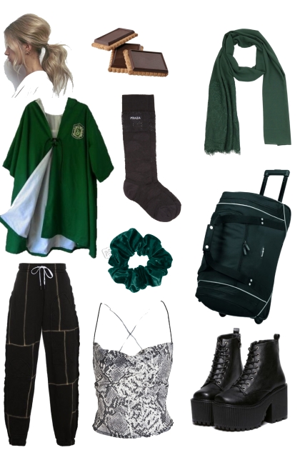 Slytherin Look 3: Quidditch