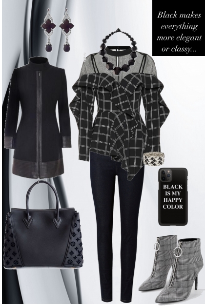 Black Inspired- Combinazione di moda