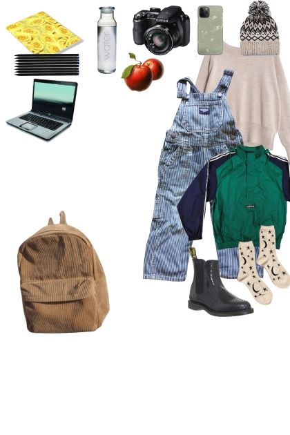 anthropology field bag- Combinaciónde moda