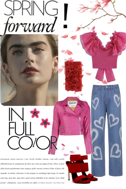 Pink for Spring- Fashion set