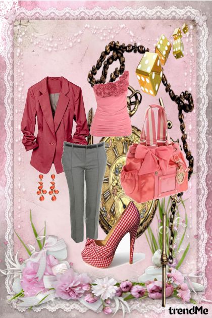 pink dream- Combinaciónde moda