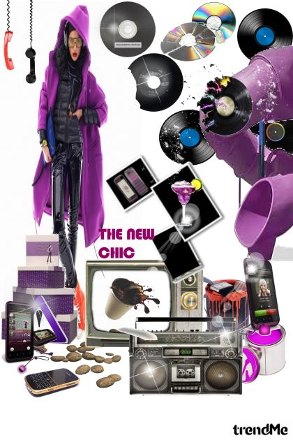 rhythm of purple- Fashion set