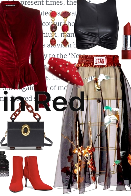 RED- Fashion set