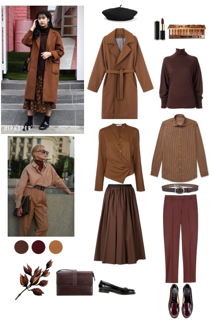 Brown appreciation- combinação de moda